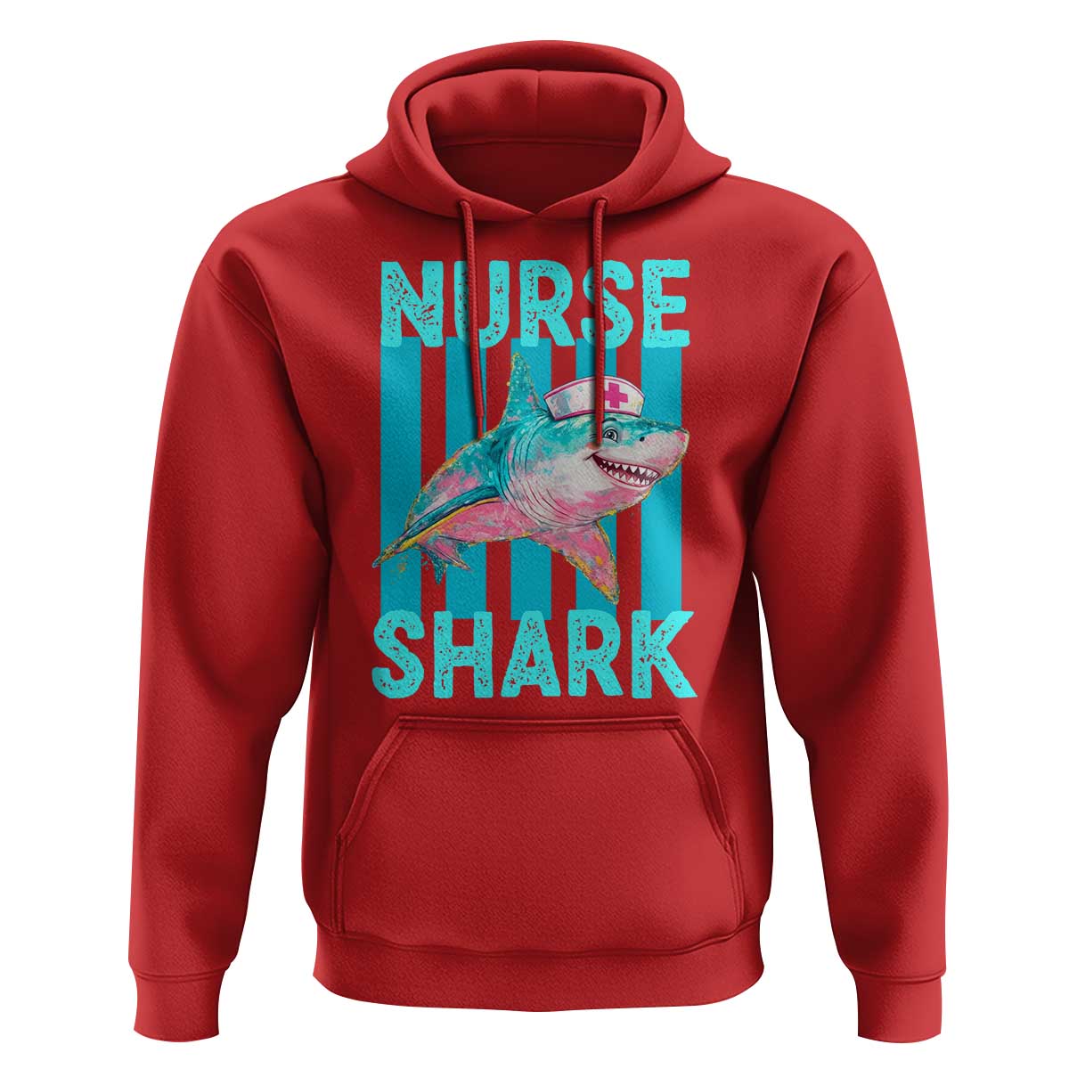 Funny Nurse Shark Hoodie Medical Worker Appreciation Gift