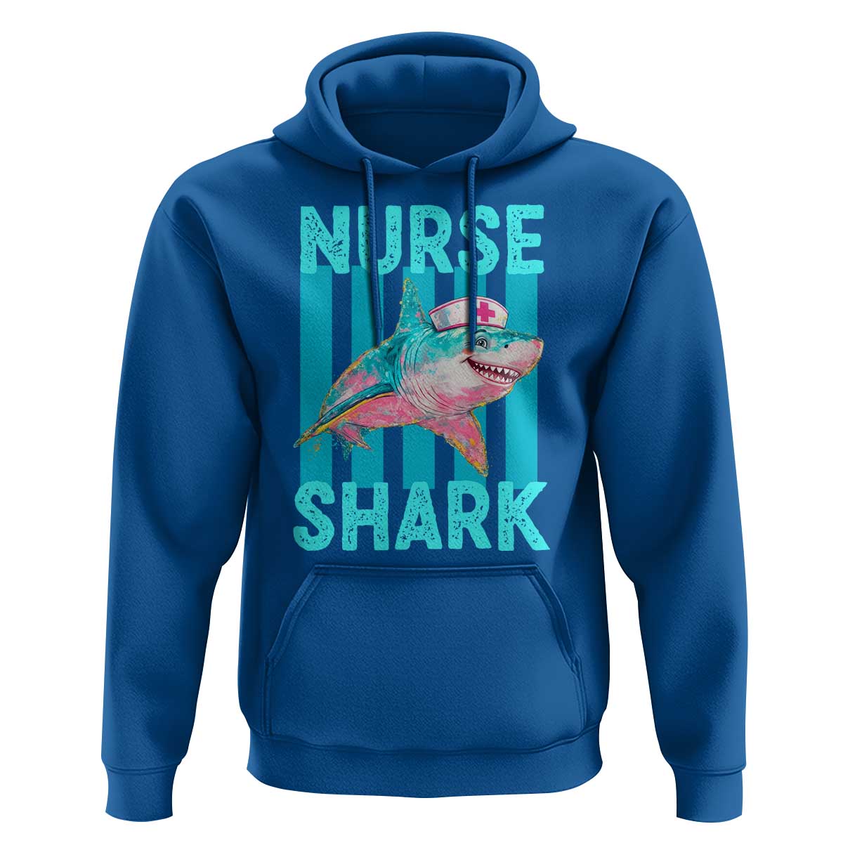 Funny Nurse Shark Hoodie Medical Worker Appreciation Gift