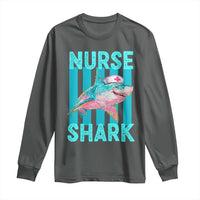 Funny Nurse Shark Long Sleeve Shirt Medical Worker Appreciation Gift