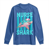 Funny Nurse Shark Long Sleeve Shirt Medical Worker Appreciation Gift