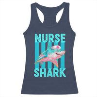 Funny Nurse Shark Racerback Tank Top Medical Worker Appreciation Gift