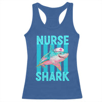 Funny Nurse Shark Racerback Tank Top Medical Worker Appreciation Gift