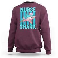 Funny Nurse Shark Sweatshirt Medical Worker Appreciation Gift