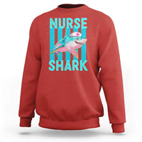 Funny Nurse Shark Sweatshirt Medical Worker Appreciation Gift