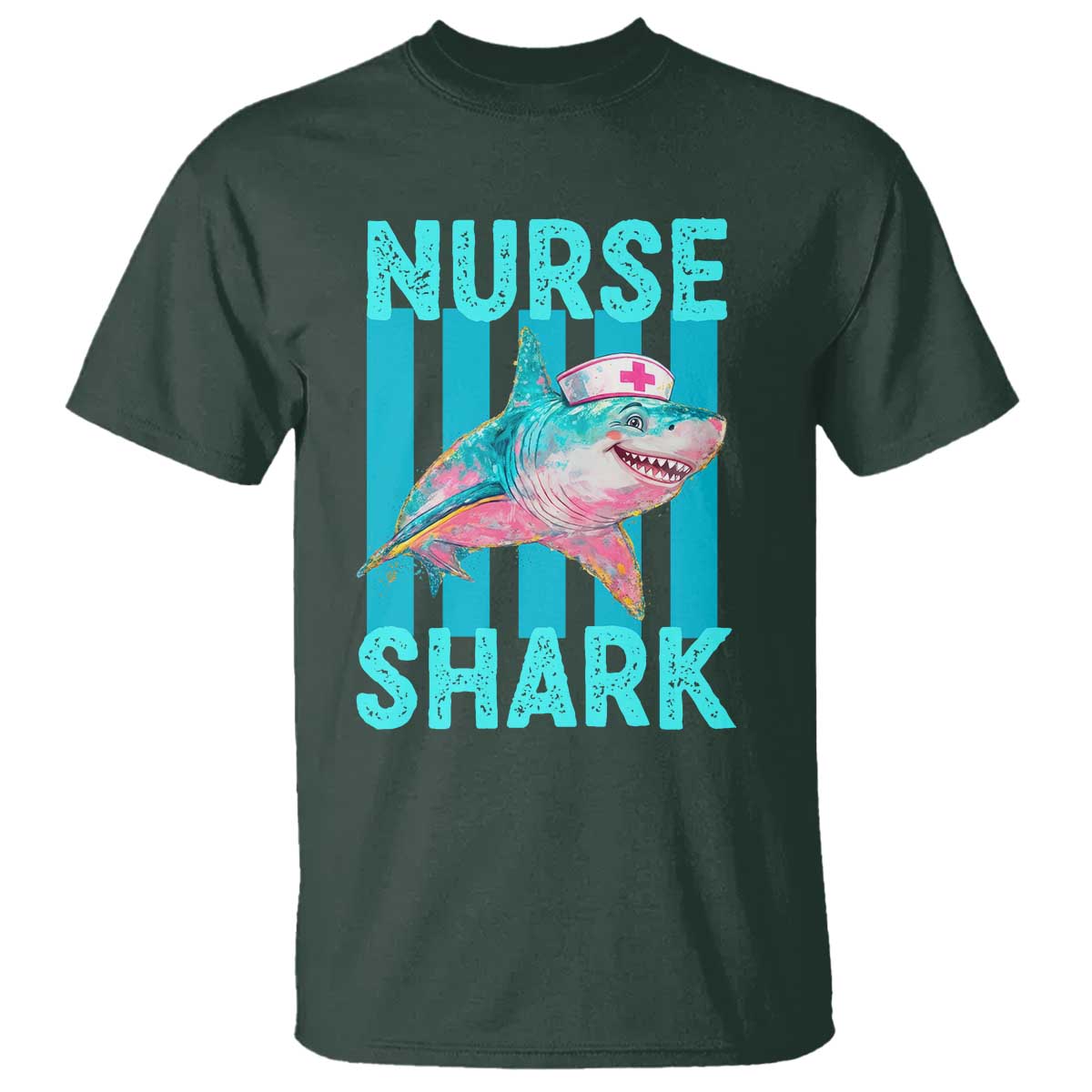 Funny Nurse Shark T Shirt Medical Worker Appreciation Gift