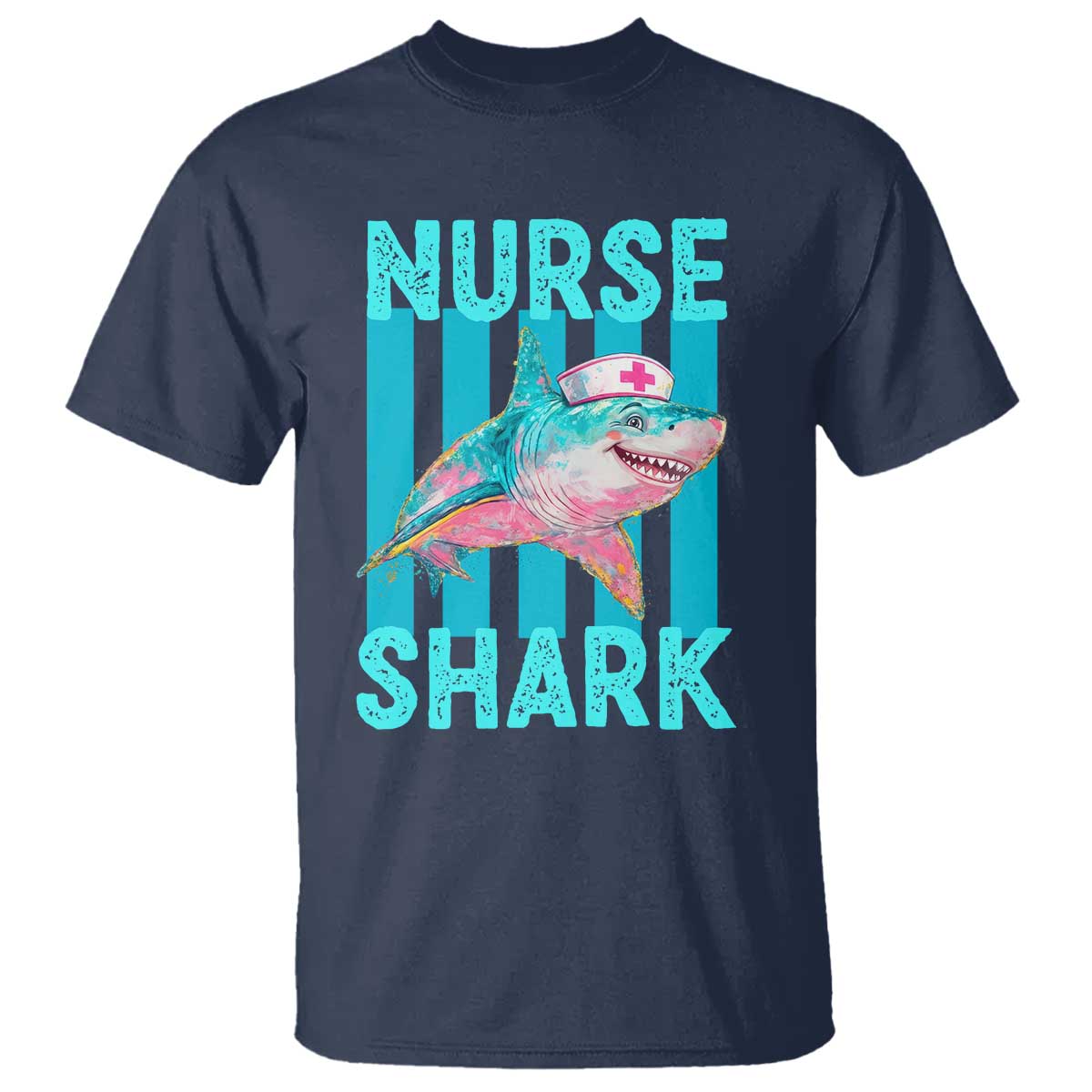 Funny Nurse Shark T Shirt Medical Worker Appreciation Gift
