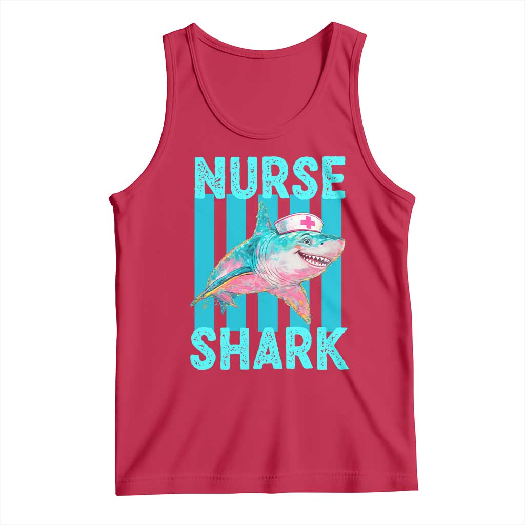 Funny Nurse Shark Tank Top Medical Worker Appreciation Gift