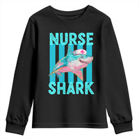 Funny Nurse Shark Youth Sweatshirt Medical Worker Appreciation Gift