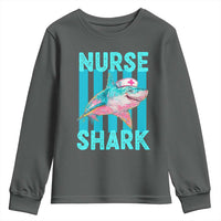 Funny Nurse Shark Youth Sweatshirt Medical Worker Appreciation Gift