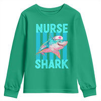Funny Nurse Shark Youth Sweatshirt Medical Worker Appreciation Gift