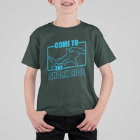 Funny Hammerhead Shark Lover T Shirt For Kid Come To The Shark Side