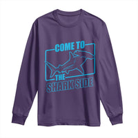 Funny Hammerhead Shark Lover Long Sleeve Shirt Come To The Shark Side