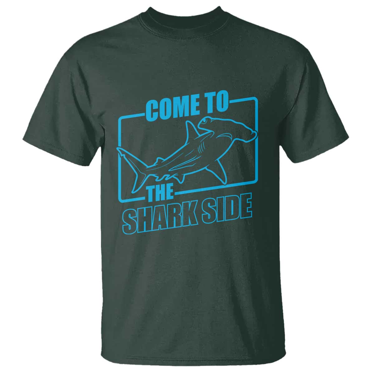 Funny Hammerhead Shark Lover T Shirt Come To The Shark Side