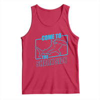 Funny Hammerhead Shark Lover Tank Top Come To The Shark Side