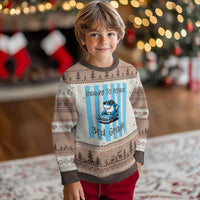 Ready To Attack 3rd Grade Ugly Christmas Sweater Funny Shark Driving Car Back To School