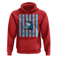 Ready To Attack 2nd Grade Hoodie Funny Shark Driving Car Back To School