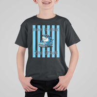 Ready To Attack 2nd Grade T Shirt For Kid Funny Shark Driving Car Back To School