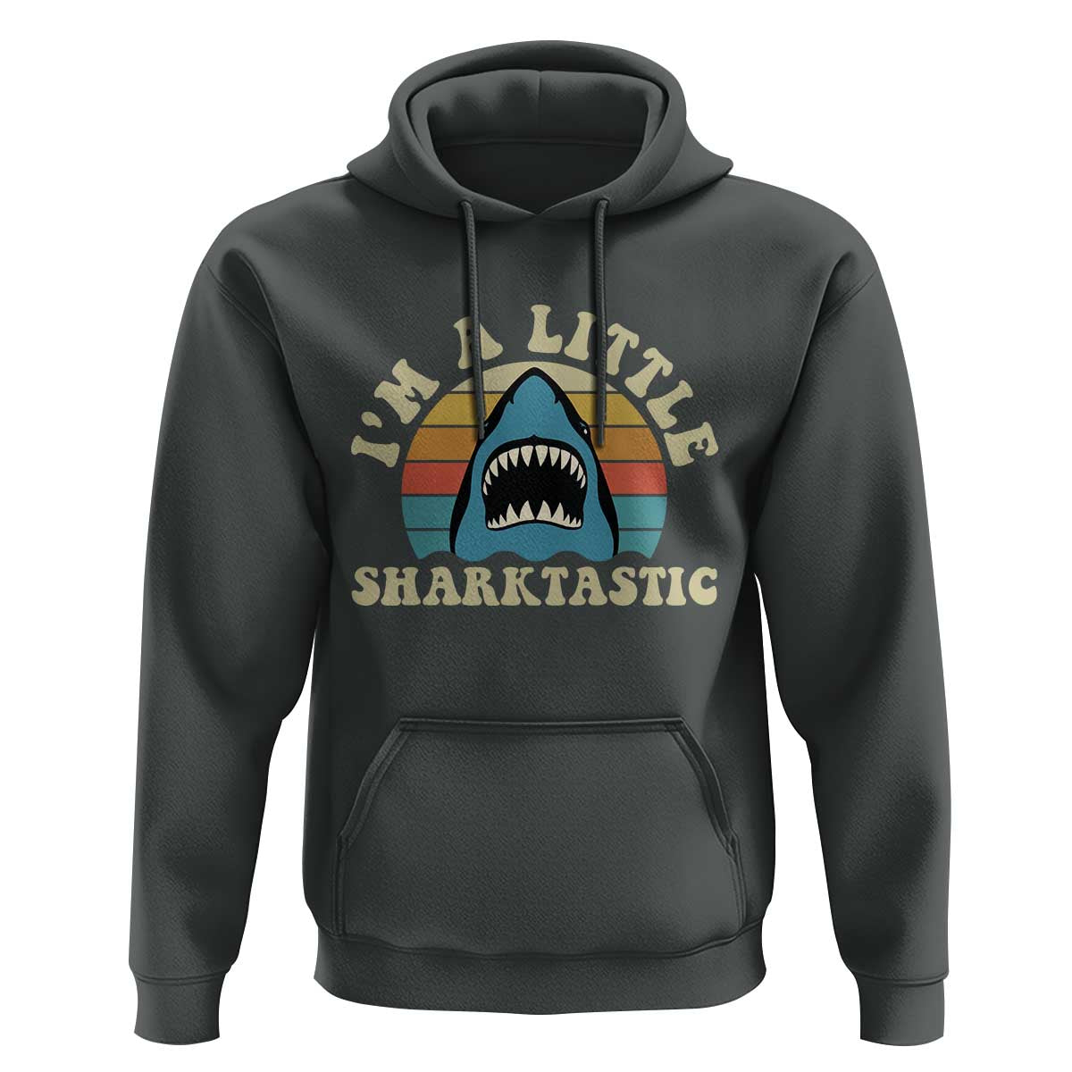 Im A Little Sharktastic Hoodie Vintage Shark Lover Week Gift