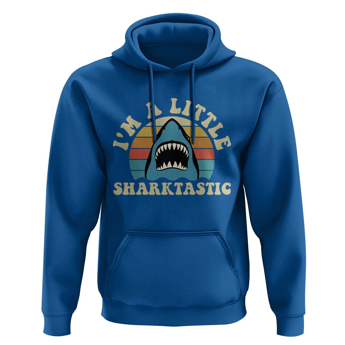 Im A Little Sharktastic Hoodie Vintage Shark Lover Week Gift