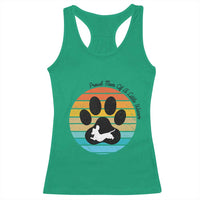 Dachshund Dog Mom Racerback Tank Top Proud Mom Of A Little Wiener - Wonder Print Shop