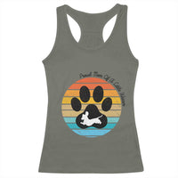 Dachshund Dog Mom Racerback Tank Top Proud Mom Of A Little Wiener - Wonder Print Shop