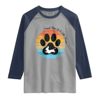Dachshund Dog Mom Raglan Shirt Proud Mom Of A Little Wiener - Wonder Print Shop