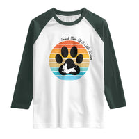 Dachshund Dog Mom Raglan Shirt Proud Mom Of A Little Wiener - Wonder Print Shop