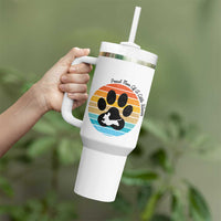 Dachshund Dog Mom Tumbler With Handle Proud Mom Of A Little Wiener