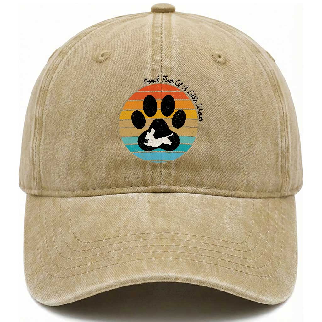 Dachshund Dog Mom Washed Cotton Baseball Cap Proud Mom Of A Little Wiener