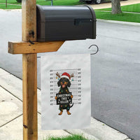 Christmas Dachshund Garden Flag Funny Christmas Tree Killer - Wonder Print Shop