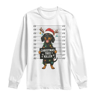Christmas Dachshund Long Sleeve Shirt Funny Christmas Tree Killer - Wonder Print Shop