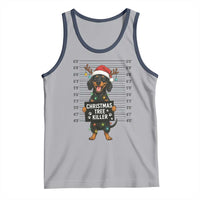 Christmas Dachshund Tank Top Funny Christmas Tree Killer - Wonder Print Shop