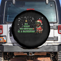 Christmas Dachshund Spare Tire Cover All I Want For Christmas Is A Dachshund - Wonder Print Shop