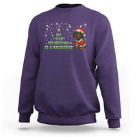 Christmas Dachshund Sweatshirt All I Want For Christmas Is A Dachshund - Wonder Print Shop