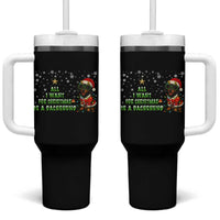 Christmas Dachshund Tumbler With Handle All I Want For Christmas Is A Dachshund