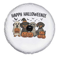 Funny Halloween Dachshund Spare Tire Cover Happy Halloweenie - Wonder Print Shop