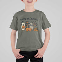 Funny Halloween Dachshund T Shirt For Kid Happy Halloweenie - Wonder Print Shop