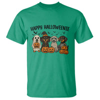 Funny Halloween Dachshund T Shirt Happy Halloweenie - Wonder Print Shop