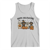 Funny Halloween Dachshund Tank Top Happy Halloweenie - Wonder Print Shop
