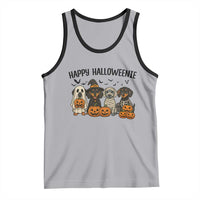 Funny Halloween Dachshund Tank Top Happy Halloweenie - Wonder Print Shop