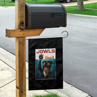 Pitbull Lover Garden Flag Funny Jowls Horror Dog Poster - Wonder Print Shop