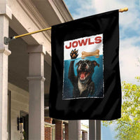 Pitbull Lover Garden Flag Funny Jowls Horror Dog Poster - Wonder Print Shop