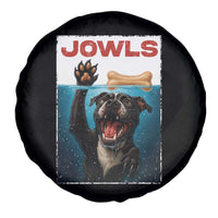 Pitbull Lover Spare Tire Cover Funny Jowls Horror Dog Poster - Wonder Print Shop
