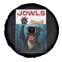 Pitbull Lover Spare Tire Cover Funny Jowls Horror Dog Poster - Wonder Print Shop