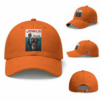 Pitbull Lover Baseball Cap Funny Jowls Horror Dog Poster
