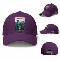 Pitbull Lover Baseball Cap Funny Jowls Horror Dog Poster