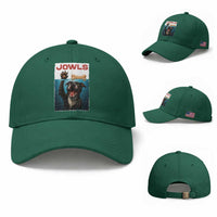 Pitbull Lover Baseball Cap Funny Jowls Horror Dog Poster