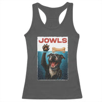Pitbull Lover Racerback Tank Top Funny Jowls Horror Dog Poster - Wonder Print Shop