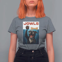 Pitbull Lover T Shirt For Women Funny Jowls Horror Dog Poster - Wonder Print Shop