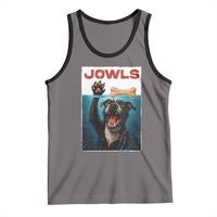 Pitbull Lover Tank Top Funny Jowls Horror Dog Poster - Wonder Print Shop